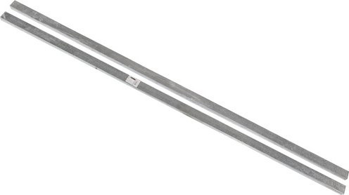 FLORAWORLD Pfosten aus Stahl in Silber, B/T/H: 6 x 3 x 240 cm - Bild 1