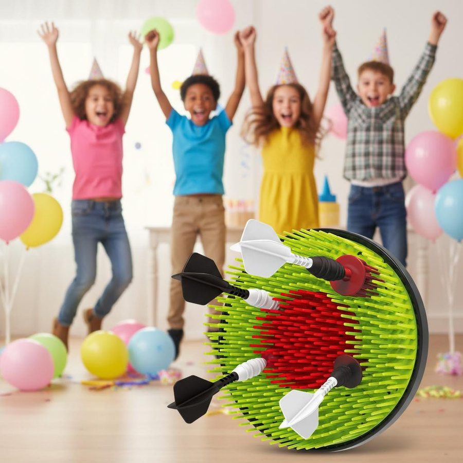 Linyi toy Axtwurf Dartscheibe Set bunt/mehrfarbig - Bild 3