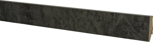 Sockelleiste Classen Neo 2.0 Mystery Black Rock mit Kabelkanal, Farbe: Black, B/H/T: 2400 x 58 x 19 mm - Bild 1