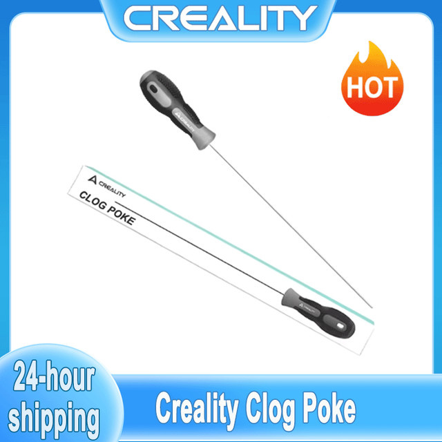 Creality Clog Poke Düsenreinigungsset für 1,75mm Filamentdüsen mit 1,5mm Nadelreiniger als 3D-Drucker-Ersatzteil für FDM-Drucker - Bild 1