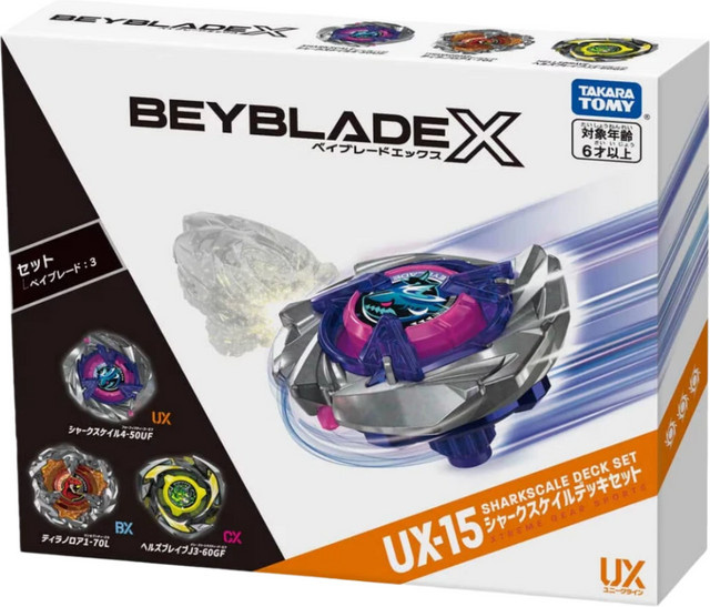 TAKARA TOMY Beyblade X SharkScale Deckset, Set / Bundle, ab 6 Jahren - Bild 1