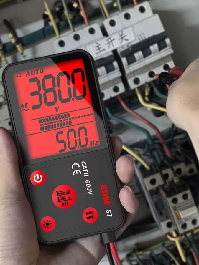 BSIDE S7 Digitalmultimeter mit Auto Range, USB wiederaufladbar, AC DC Spannung, Ohm, Hz, NCV und True RMS Elektrikerwerkzeug - Bild 7