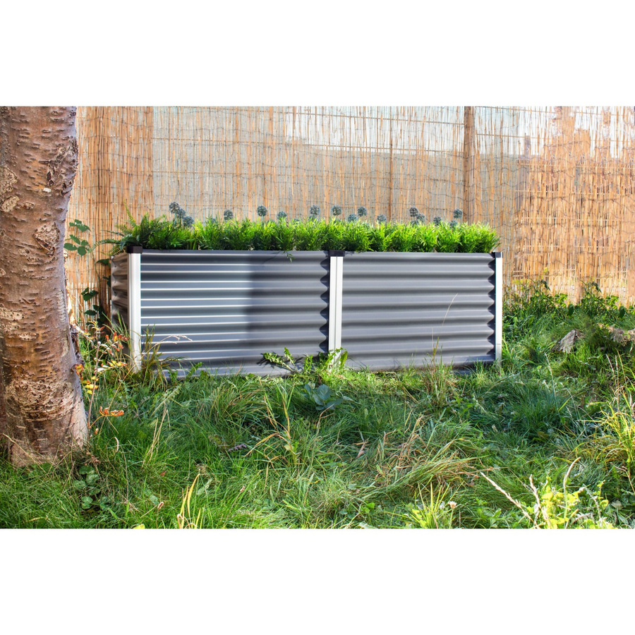 Vitavia Hochbeet Linus 630 in Granit und eloxiertem Aluminium, B/T/H: 96 x 188 x 63 cm - Bild 4