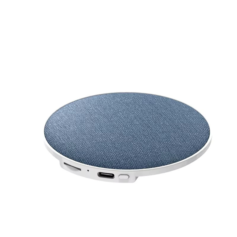 BMAD Kabelloser Kissenlautsprecher mit Bluetooth 5.4 und 360 Grad Surround Sound in Blau - Bild 6