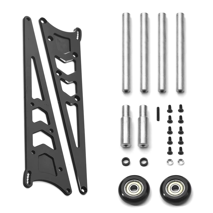 Traxxas Aluminium Wheelie Bar Kit, Zubehör, Metall, Schwarz - Bild 2
