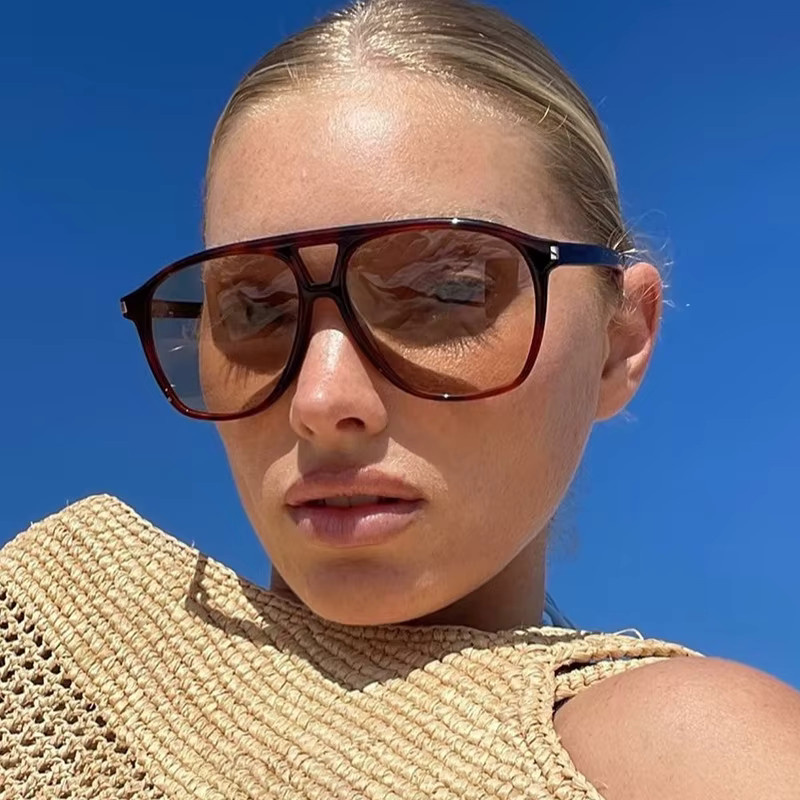 Sonnenbrille Round, Schwarz, Vollrand, Unisex, Kunststoff - Bild 1