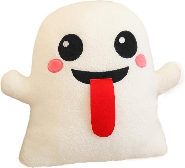 Cartoon Halloween Kürbis Süßigkeiten Geist Plüschtier, 1-teiliges Set - Bild 1