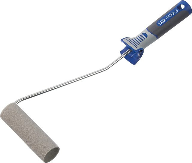 LUX-TOOLS Schaumroller Grau für wasserbasierte Farben, Breite: 11 cm, Durchmesser: 35 mm - Bild 1
