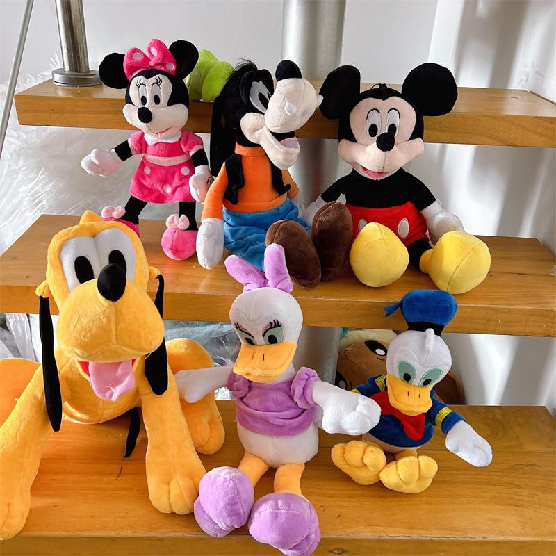 Potdemiel Pluto Donald Duck Goofy Minnie Mickey Maus Plüschtier Filmfigur - Bild 3