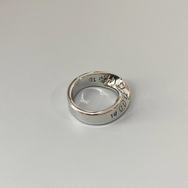 YY-TK Ring Edelstahl, Schwarz, Herren - Bild 1