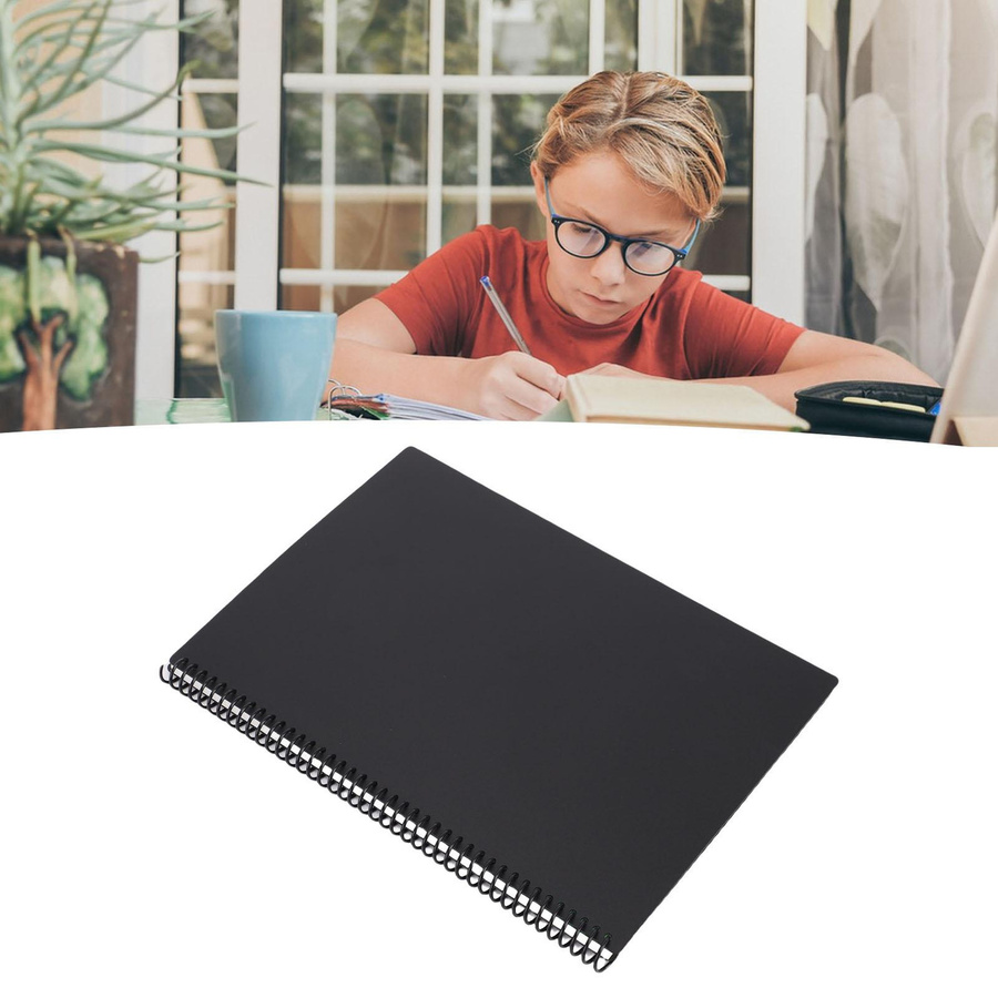 Koogeelife Smart Spiral-Notizbuch mit löschbaren Seiten für Arbeit und Lernen, B: 18,0 cm, T: 25,5 cm - Bild 5