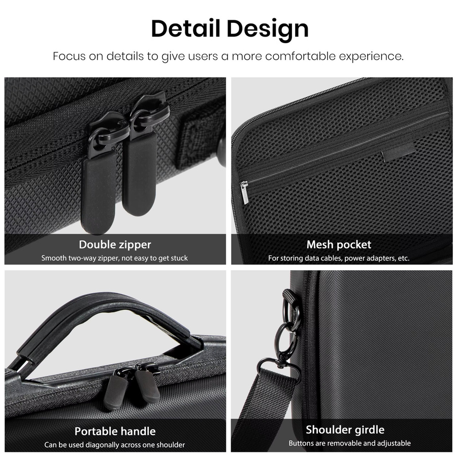 DJI Hartschalen-Reisetasche für Osmo Action 6 Kamera-Zubehör in Schwarz - Bild 3