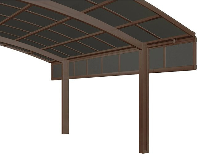 Ximax Carport Seitenwand 1 Modul in Mattbraun B: 50 cm - Bild 1
