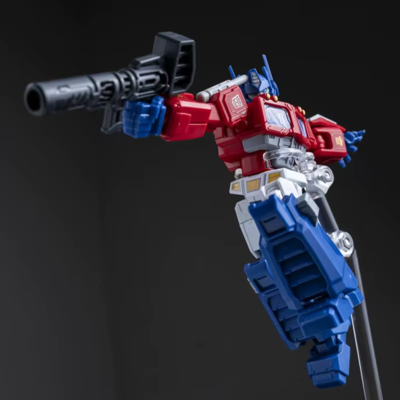 BLOKEES Transformers Galaxy Version 08 Optimus Prime Hot Rod Metroplex Sludge Montagemodell - Bild 2