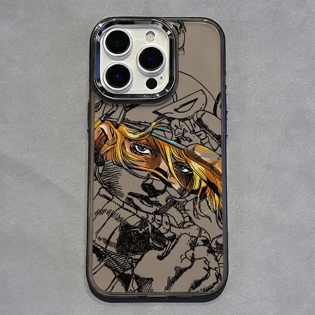 Potdemiel Anime Jojo Bizarre Adventure Handyhülle für iPhone in Multicolour - Bild 1