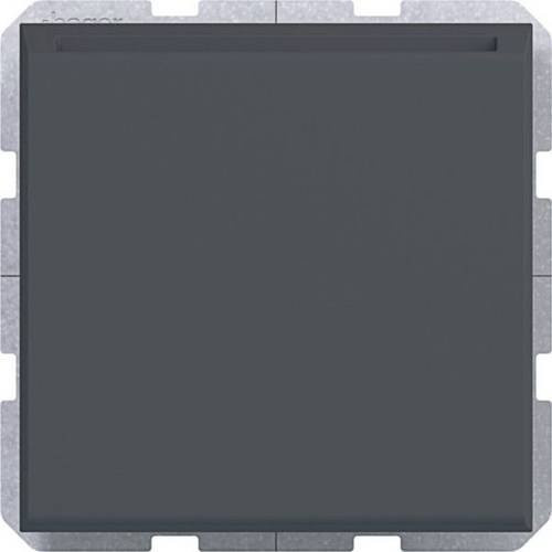 Hager HotelCard-Schalter Anthrazit matt WAN7070AT - Bild 1