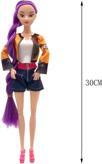 Discover Intime Kpop Dämonenjäger Rumi Mira Zoey Actionfigur, Puppen, 30cm, Kunststoff, ab 14 Jahren - Bild 1