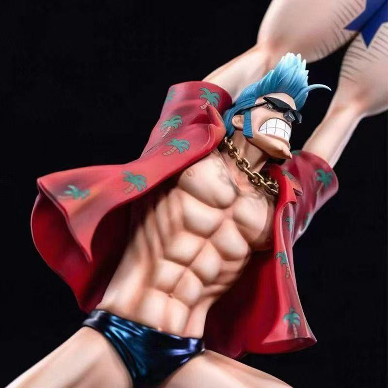 Yiran toy 1 One Piece Frankie Strohhut-Crew Figur, PVC, 35cm - Bild 4