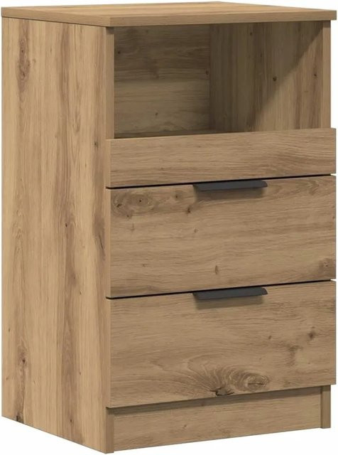 vidaXL Nachttisch Artisan-Eiche in Braun, B/T/H: 40 x 36 x 65 cm - Bild 1