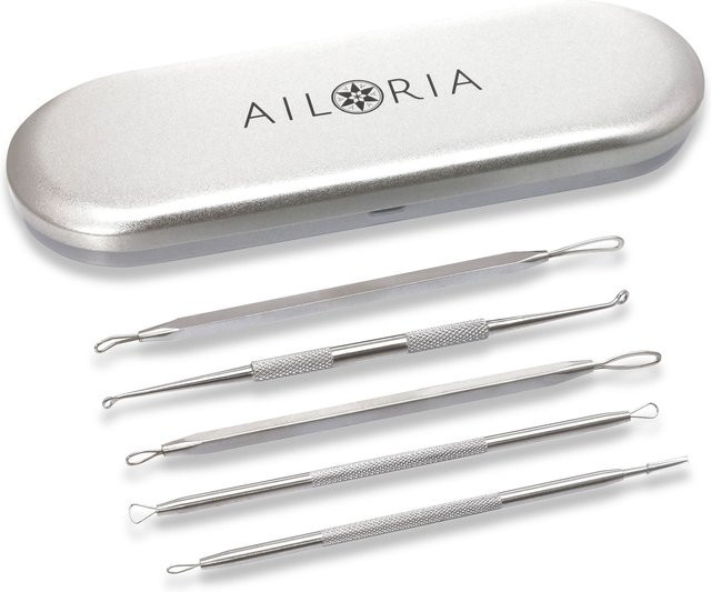 AILORIA Mitesserentferner-Set PURE, Gesicht, Unisex - Bild 1