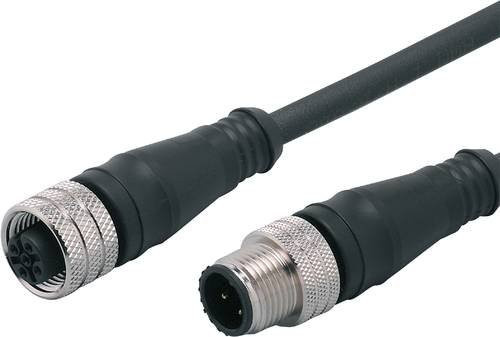ifm electronic Verbindungsleitung E12281 mit Stecker und Buchse, gerade, 8 Polzahl, Länge: 2 m - Bild 1