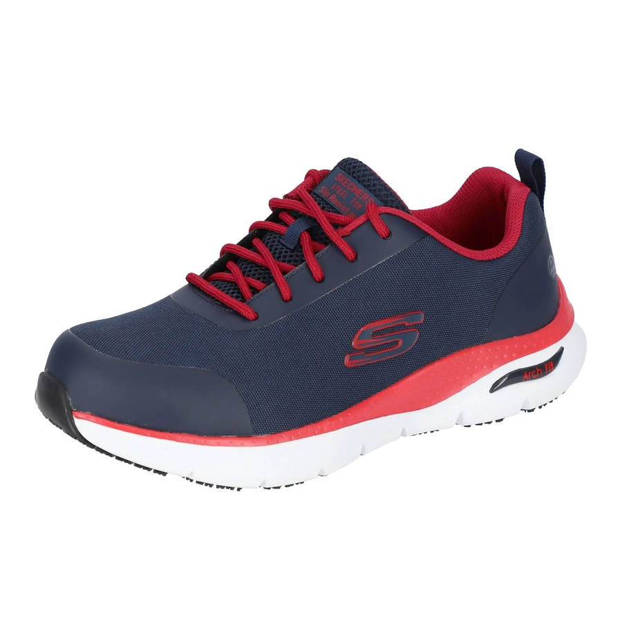 Skechers Sicherheitsschuhe Ringstap Arch Fit SR Herren S3 in Marine Blau Grösse 46 - Bild 2