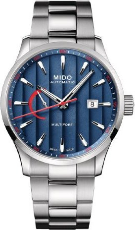 Mido Armbanduhr Automatik, Edelstahl, Blau, Herren - Bild 1