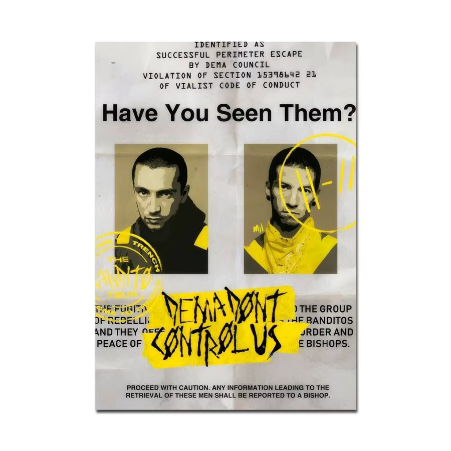 Twenty One Pilots Clancy Poster Wandkunst in HD-Qualität für deine Heimdekoration - Bild 7