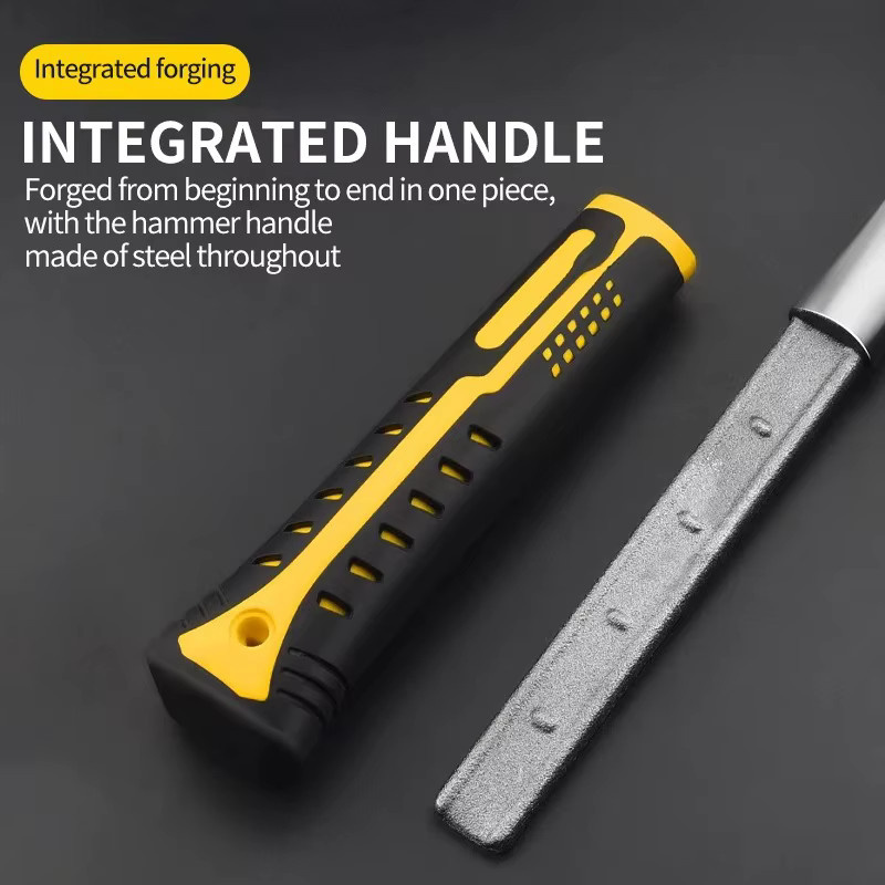 AXE SHAN Hochleistungs-Klauenhammer Achteck-Hammer für professionelle Konstruktion und Handwerk zur Nagelentfernung und Zerkleinerung - Bild 3