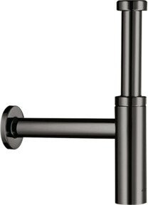 Hansgrohe Designsiphon Flowstar S 1 1/4 Zoll in Poliert Schwarz Chrom - Bild 1