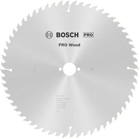 Bosch Optiline Kreissägeblatt Wood für Tischkreissägen, Durchmesser: 315 mm, Bohrung: 30 mm, Dicke: 3,2 mm, 60 Zähne - Bild 1
