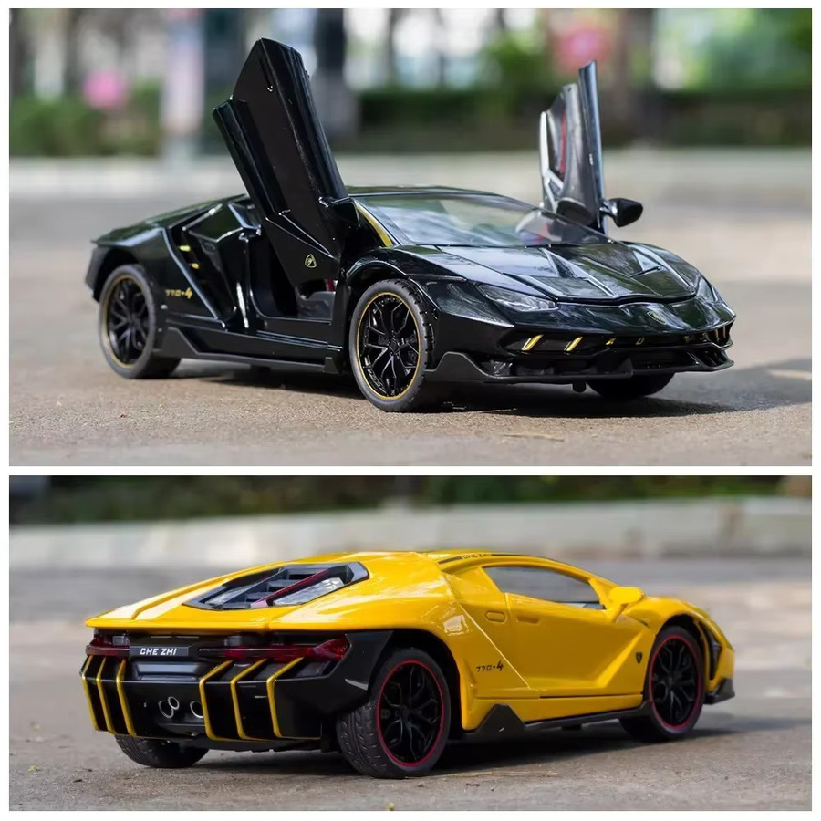 MINI AUTO LP770-4 Sportwagen, Simulationsmodell, 1:24, Metall, mit Licht und Sound - Bild 5