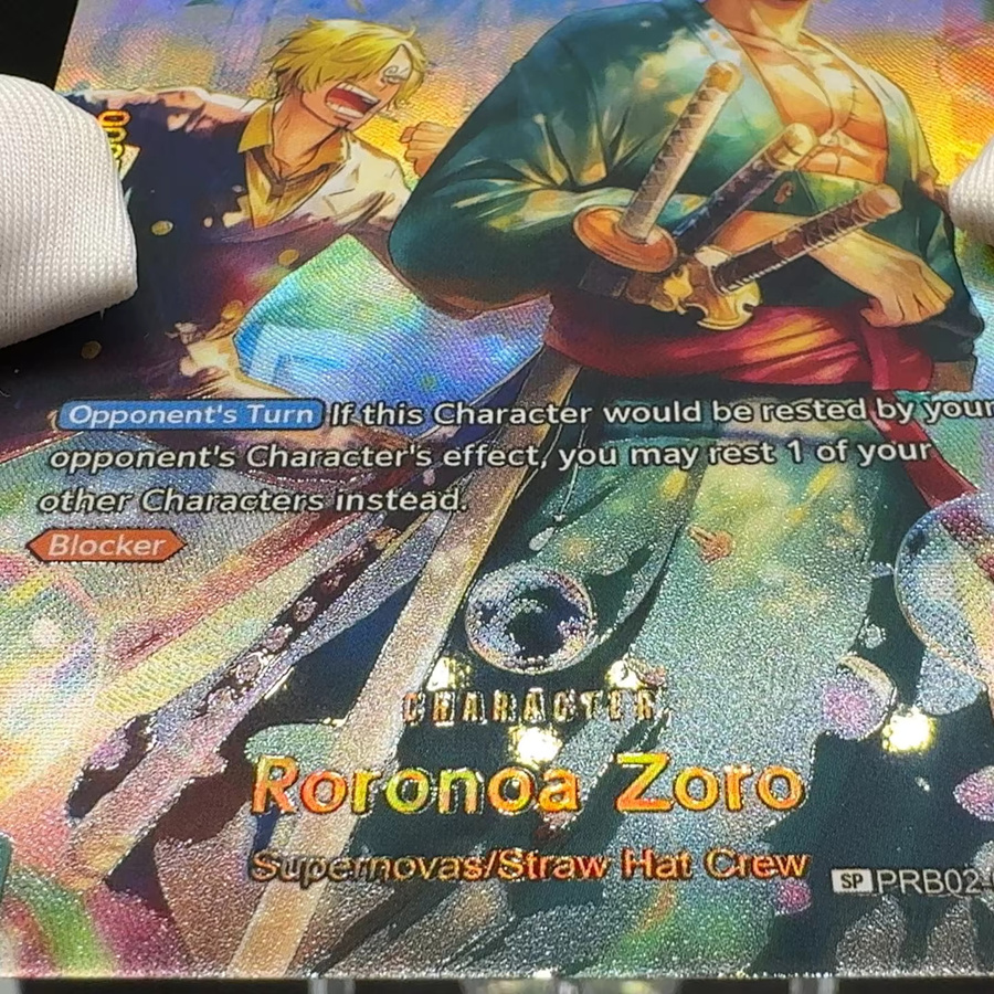 Bandai One Piece Zoro & Sanji, Sammelkarten, Englisch - Bild 3
