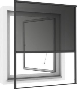 WINDHAGER Sonnenschutz aus Aluminium und Fiberglas in Anthrazit und Grau - Bild 1