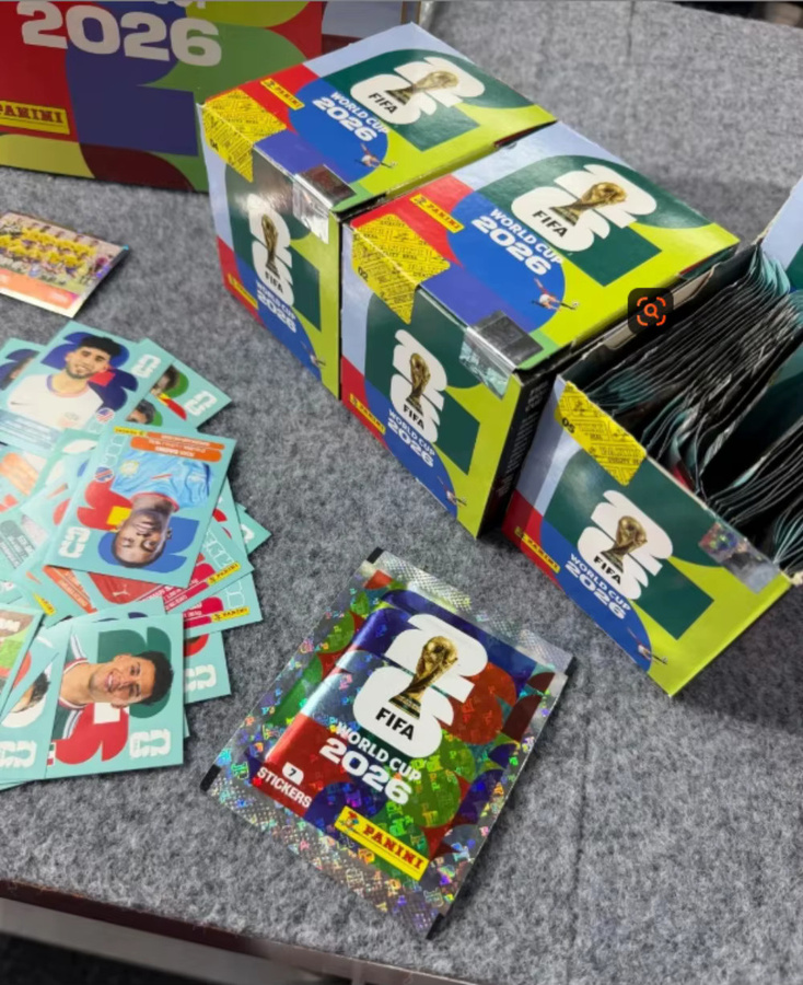 Panini FIFA World Cup Sticker Sealed Box, 50 Packungen, ab 18 Jahren - Bild 4