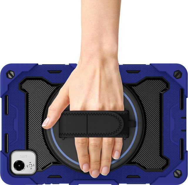 Robuste drehbare Schutzhülle für Huawei MatePad und Honor Pad Modelle in Grün und Blau - Bild 1