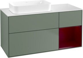 V&B Waschtischunterschrank Finion in Matt Lacquer, B/T: 120 x 60 cm - Bild 1