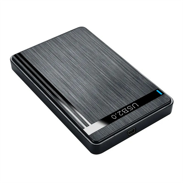 Deepartner 2,5 Zoll SATA zu USB 3.0 HDD und SSD externes Festplattengehäuse in Schwarz - Bild 1