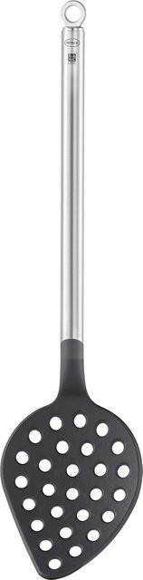 Schaumlöffel Rösle Basic Line aus Edelstahl und Nylon in Silber und Schwarz - Bild 1