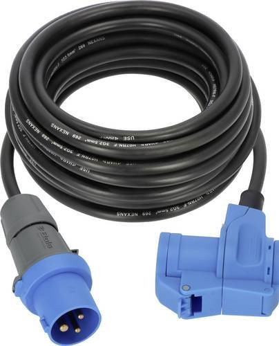 Brennenstuhl Camping-CEE-Verlängerungskabel Blau Schwarz 10 m H07RN-F 3G 2,5 mm² IP44 - Bild 1