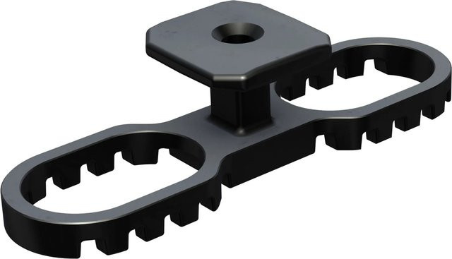 Terracon 120er Set Dielenbefestigung Terraflex N9 aus Nylon in Schwarz für Alu-UK mit C1 Schrauben - Bild 1