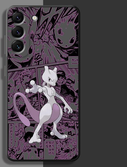 P-Pokemons Gengar Handyhülle in Purple für Samsung Galaxy A-Serie (A21s, A22, A23, A25, A33, A34, A42 5G, A52s, A53, A54, A55, A71, A26, A36, A56) - Bild 1