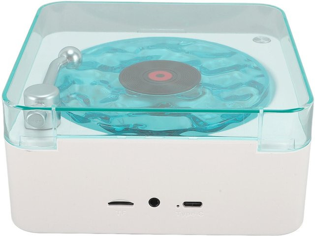 CosyHome Waves Player Kabelloser Kompakter Stereo Sound mit Umgebungslicht in Weiß - Bild 1