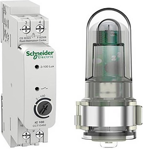 Schneider Electric CCT15482 Dämmerungsschalter für DIN-Schiene in Weiß - Bild 1