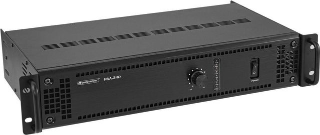 Omnitronic PAA-240 ELA-Verstärker in Schwarz - Bild 1