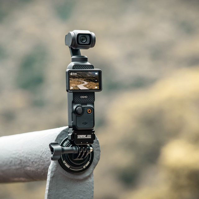 STARTRC Magnetische Basishalterung in Schwarz für DJI OSMO Pocket 4/3, Insta360 X3 X4, Go3 und GoPro 13 12 11 10 Kamera-Zubehör - Bild 1