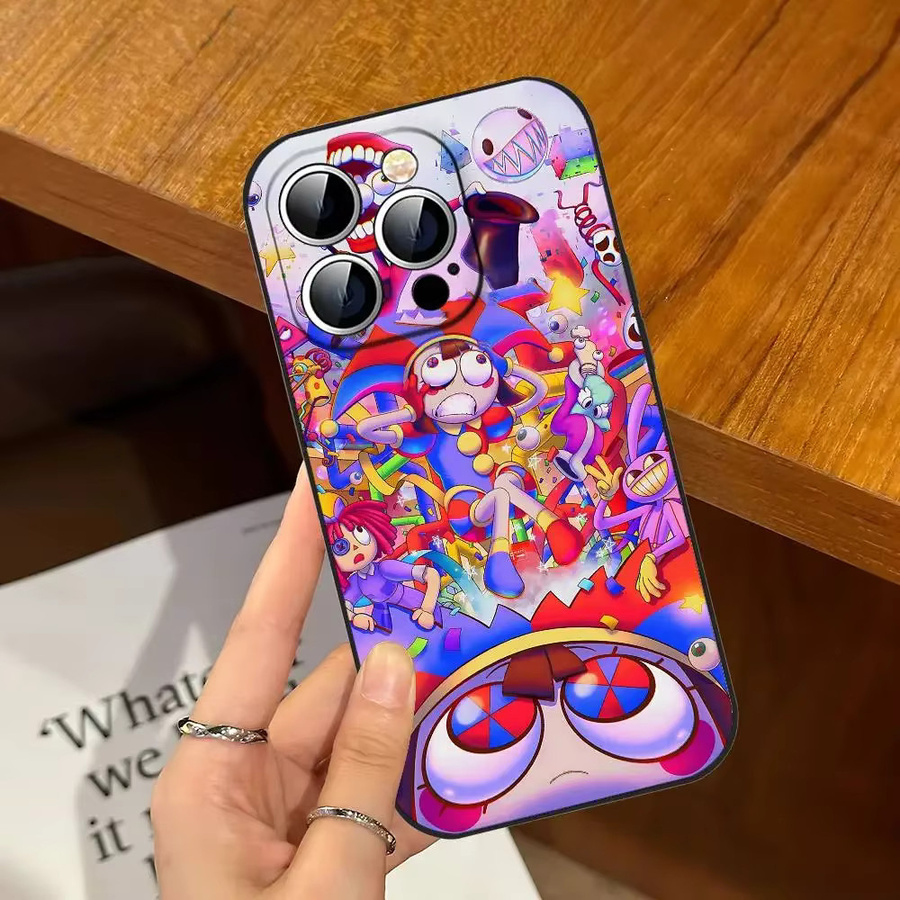 Anime The Amazing Digital Circus Handyhülle für Samsung Galaxy A37 A57 F06 M16 A26 A56 A36 A06 A35 A55 A25 A24 A15 A54 A34 A14 in Multicolour - Bild 2