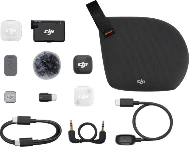 DJI Mic Mini 2 Single Funkmikrofon in Schwarz - Bild 1