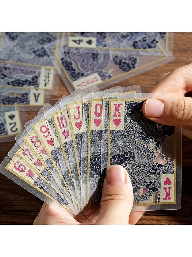 Murphy's Magic Spielkarten, transparent, bunt / mehrfarbig, Kunststoff - Bild 4