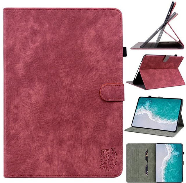 Lederhülle für Lenovo Tablets in Pink - Bild 1